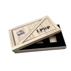 Solid Wood Custom Logo Wooden Single Luxury Jewelry Perfume Storage Box Customized