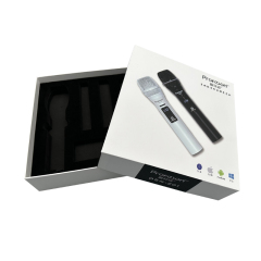 Hot selling wireless microphone packaging box printed electronic product packaging box