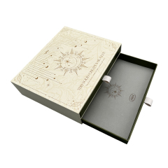 Beauty skin care products Packaging box double layer pull-out box customized