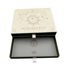 Beauty skin care products Packaging box double layer pull-out box customized