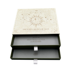 Beauty skin care products Packaging box double layer pull-out box customized