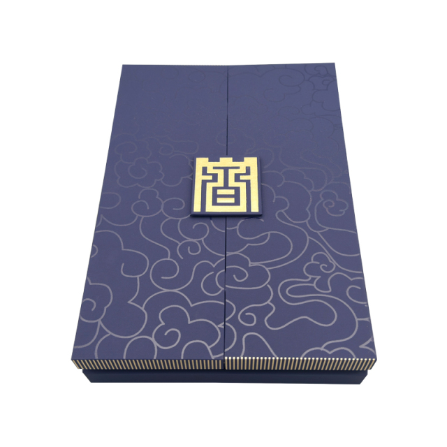 Double-Flip Lid Luxury Perfume Box: Customizable EVA-Lined Packaging with Magnetic Closure