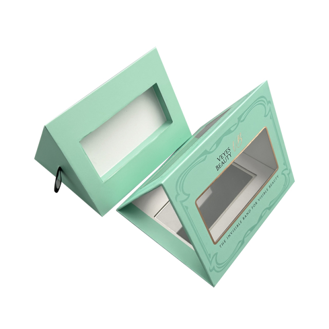 Private Label Hand Made Eyelash Cases False Strip Magnetic Lash Boxes Custom logo Drawer Lash Box Packaging