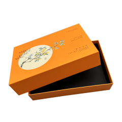 Custom logo food cake biscuit packaging paper box custom luxury gift box full color printing