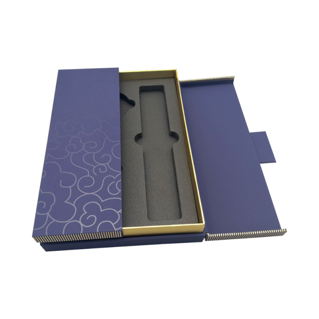 Double-Flip Lid Luxury Perfume Box: Customizable EVA-Lined Packaging with Magnetic Closure