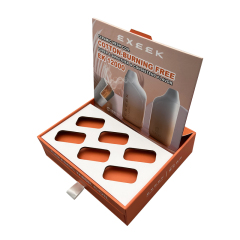 Wholesale custom paper packaging boxes high quality hard double drawer boxes