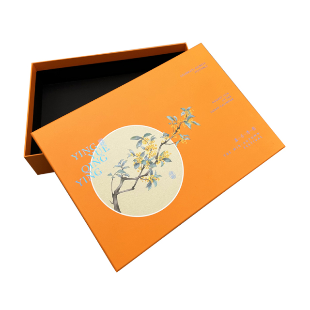 Custom logo food cake biscuit packaging paper box custom luxury gift box full color printing