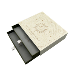 Beauty skin care products Packaging box double layer pull-out box customized