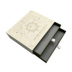 Beauty skin care products Packaging box double layer pull-out box customized