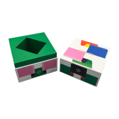 Customized brand logo 3D square box in box gift box suitable for food aromatherapy cosmetics packaging