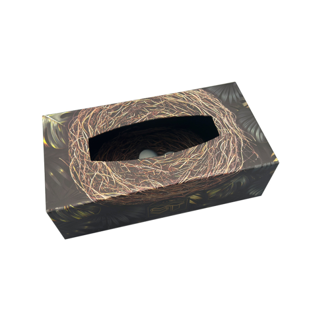 Wholesale UV Matte Coated Foldable Magnetic Closure Tissue Boxes