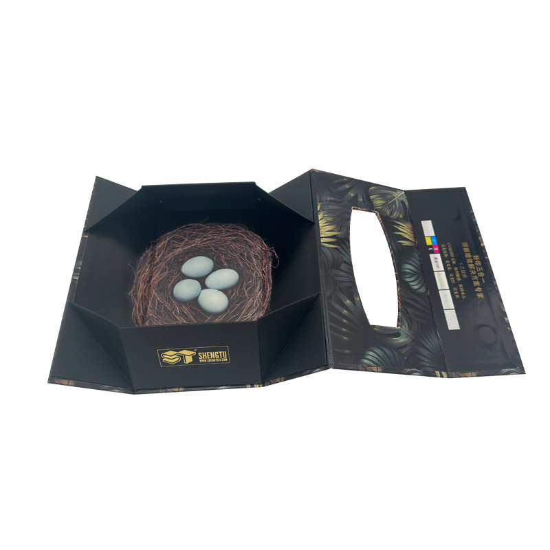 Wholesale UV Matte Coated Foldable Magnetic Closure Tissue Boxes
