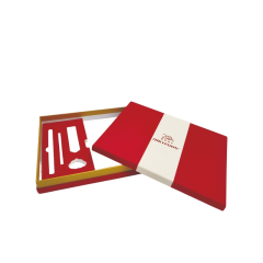 Custom Engraved Notebook Collection Luxury Business School and Office Souvenir Packaging Gift Box