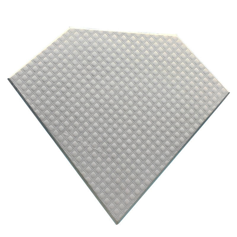 Creative diamond-shaped gift box custom-made special hard white cardboard right angle high-end cosmetics special-shaped gift box customization