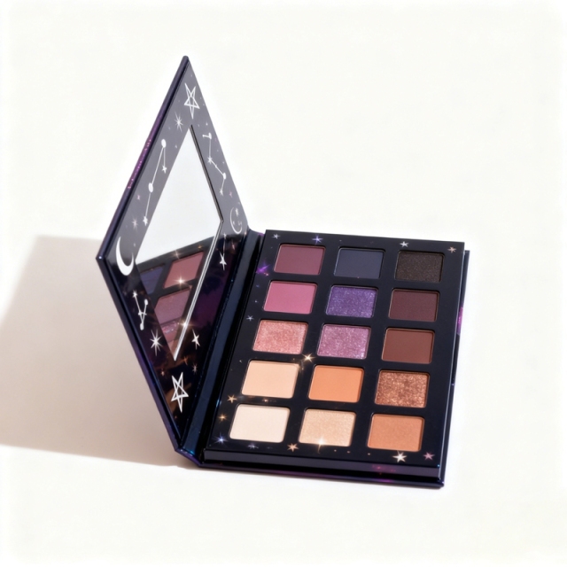 15 Color Galaxy Eyeshadow Palette Packaging