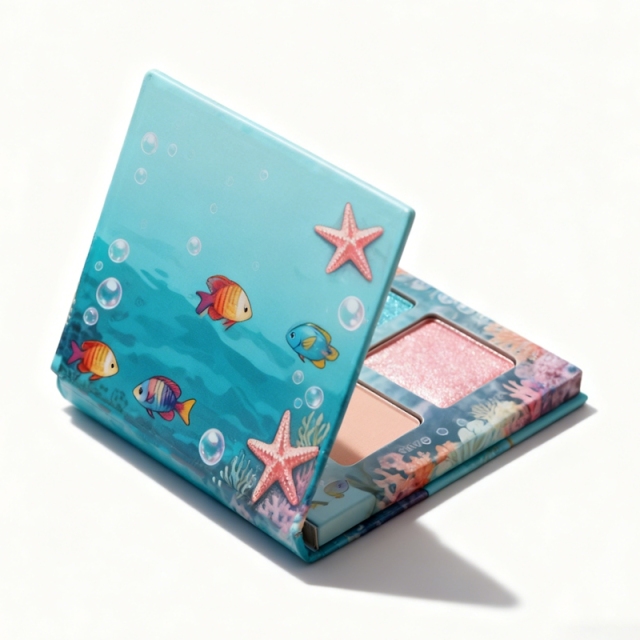 Four-color eyeshadow palette