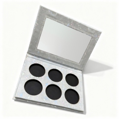 6-Color Glitter Eyeshadow Palette Packaging
