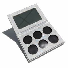 6-Color Glitter Eyeshadow Palette Packaging