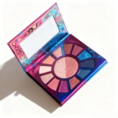 Holographic Multi-Functional Eyeshadow Palette Packaging