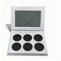 6-Color Glitter Eyeshadow Palette Packaging