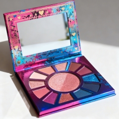Holographic Multi-Functional Eyeshadow Palette Packaging