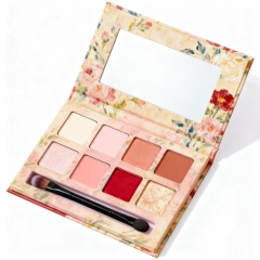 Vintage Oil Painting Eyeshadow Palette Packaging