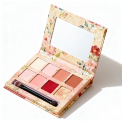 Vintage Oil Painting Eyeshadow Palette Packaging