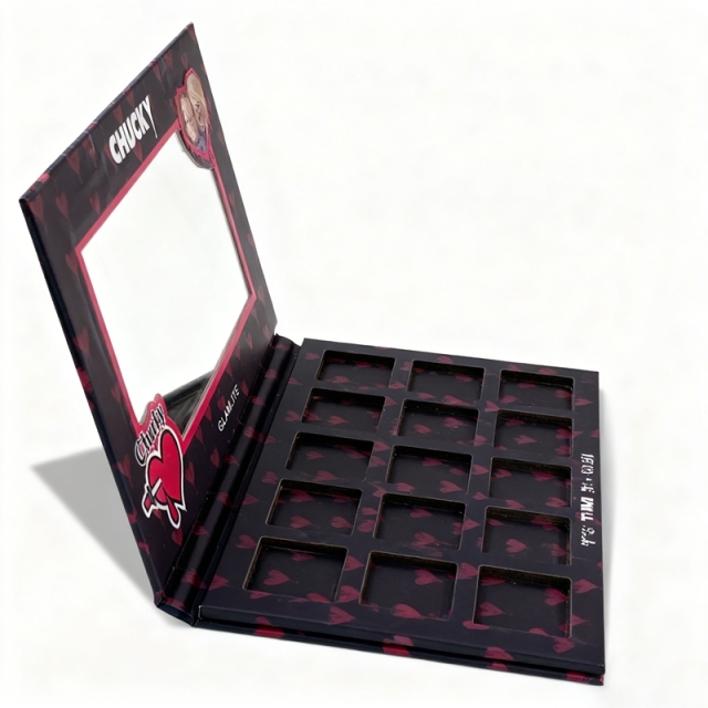 Glamlite "Trick 'r Treat" Halloween-Themed Eyeshadow Palette Packaging