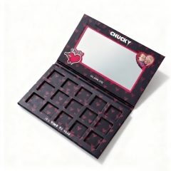 Glamlite "Trick 'r Treat" Halloween-Themed Eyeshadow Palette Packaging