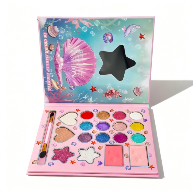 Ocean Series 18-color eyeshadow palette packaging box