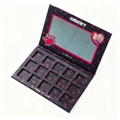 Glamlite "Trick 'r Treat" Halloween-Themed Eyeshadow Palette Packaging