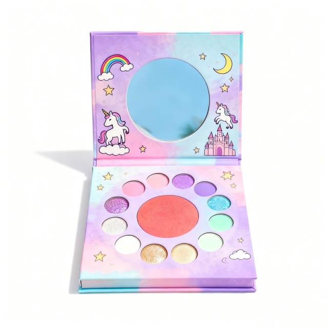 Unicorn Eyeshadow Palette Packaging Box