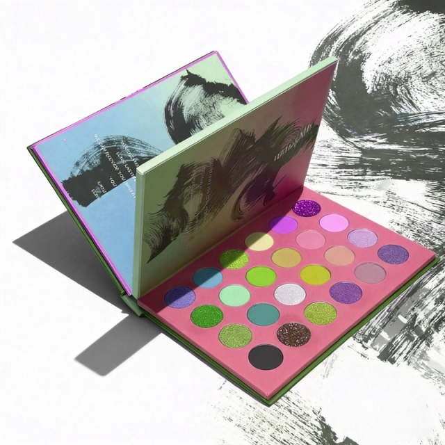 DIY Multi-Layer Eyeshadow Palette Packaging