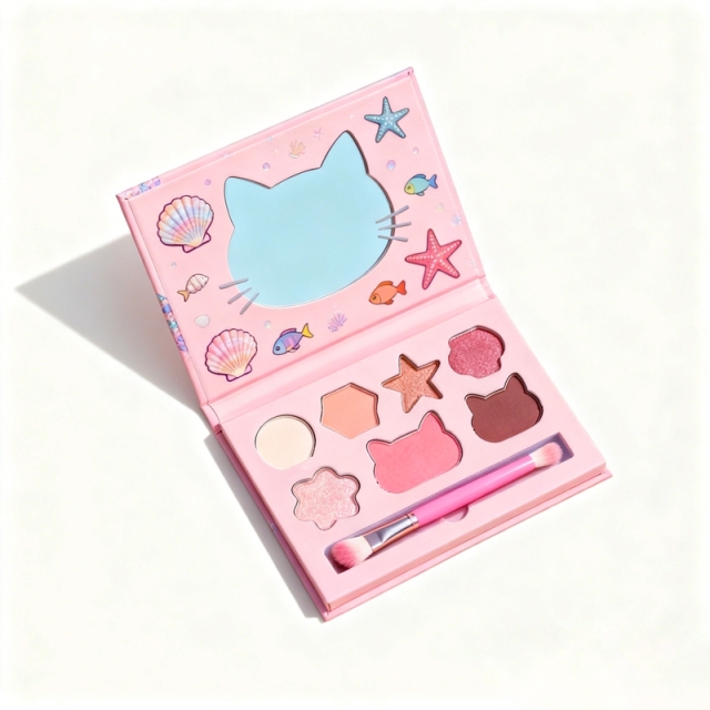 Ocean Series 7-color eyeshadow palette packaging box