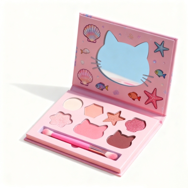 Ocean Series 7-color eyeshadow palette packaging box