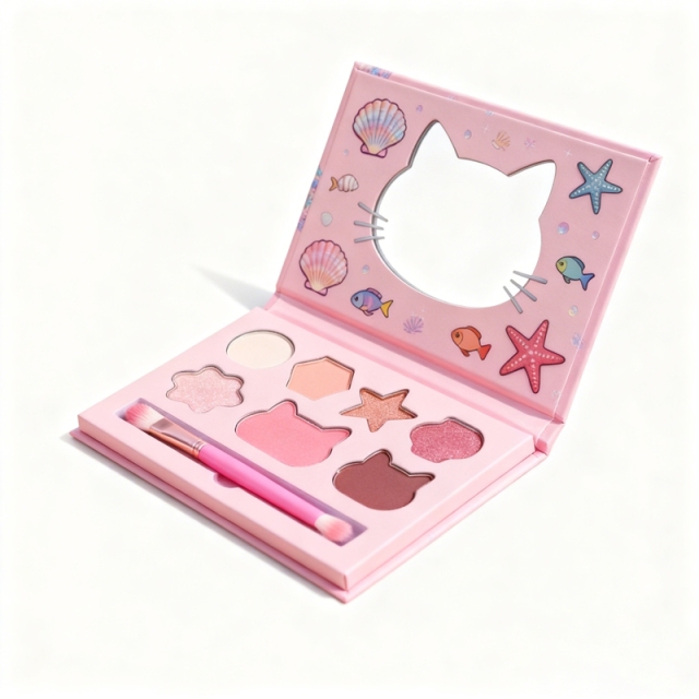 Ocean Series 7-color eyeshadow palette packaging box