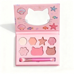 Ocean Series 7-color eyeshadow palette packaging box