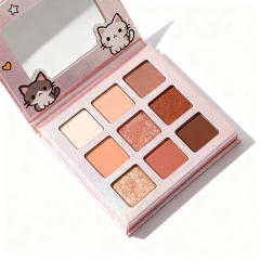 Pearlescent Paper 9 Color Eyeshadow Palette Box