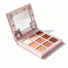 Pearlescent Paper 9 Color Eyeshadow Palette Box