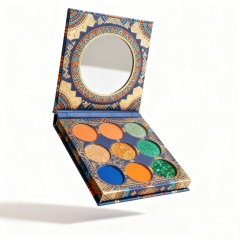 Tribal 9 Pan Eyeshadow Palette Box Packaging