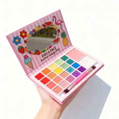 Princess & Beast Theme 12 Pan Eyeshadow Palette Packaging