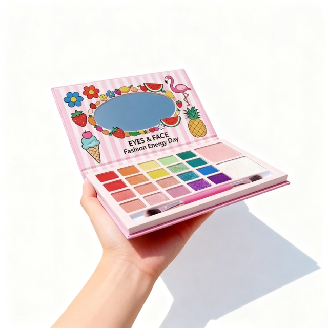Princess & Beast Theme 12 Pan Eyeshadow Palette Packaging