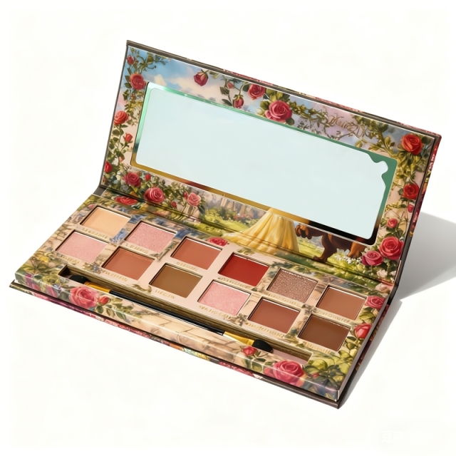 Princess & Beast Theme 12 Pan Eyeshadow Palette Packaging
