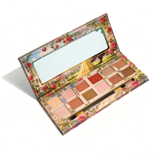 Princess & Beast Theme 12 Pan Eyeshadow Palette Packaging