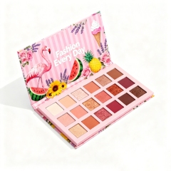 21 Color Eyeshadow Palette Packaging