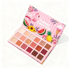 21 Color Eyeshadow Palette Packaging