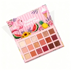 21 Color Eyeshadow Palette Packaging
