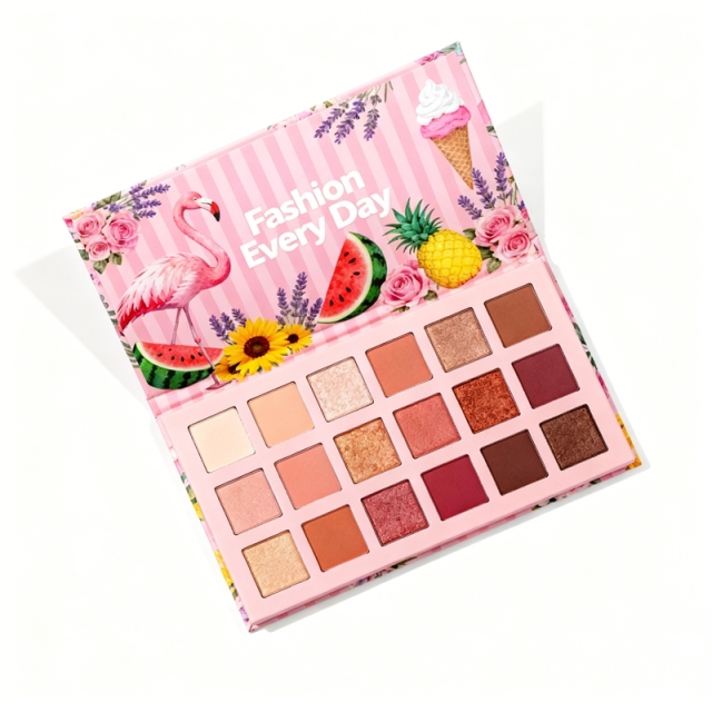 21 Color Eyeshadow Palette Packaging