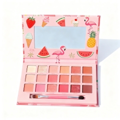 18 Color Eyeshadow Palette Packaging