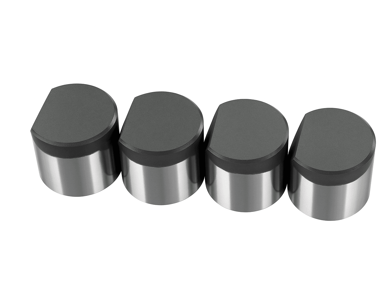 Flat-Top PCD Buttons Manufacturer | 5X Longer Life in Abrasive Rock | Custom Sizes